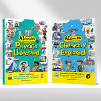 Kids' Science Comic Books – Fun Physics & Chemistry Learning Set (Ages 7+)