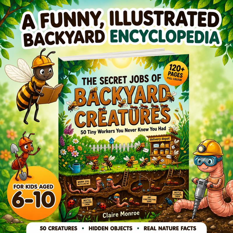 The Secret Jobs of Backyard Creatures